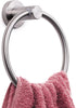 Marmolux Acc Brushed Towel Ring for Bathroom, SUS304 Stainless Steel Hand Towel Holder