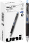 uniball 207 Signo Gel Ultra Micro Gel Pen, Retractable, Extra-Fine 0.38 mm, Blue Ink, Smoke Barrel