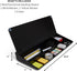 Garood Desktop Dry Erase Board with Storage, Black Keyboard Whiteboard, Desk Organizer, Phone Tablet Holder, 15.8 x 7 x