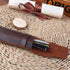 Daimay Leather Pen Case Holder Handmade Fountain Multi Pens Pouch, Crazy Horse Leather Cover – Black