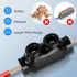 5 Pcs Insulated Wire Connectors Black in-line Splice Connector 2 Port Multi Cable Connector