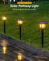 Albelt 2 Pack Solar Pathyway Lights Outdoor, Waterproof Solar Garden Lights with Auto On/Off, Landscape Lighting