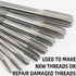 Utoolmart Metric Machine Taps - M20 x 2.5mm Pitch H2 Right Hand Thread Plug, HSS Uncoated, 1pcs