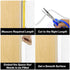 25FT White Backer Rod 1/4 Inch Diameter Foam Caulk for Concrete Expansion Joint Filler, Seal for Gaps and Joints