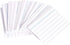 A8 (Pack 1000) Amazon Basics Ruled Index Cards - White