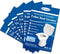 Mckanti Toilet Seat Covers Disposable - 60 Pack XL Flushable Paper Toilet