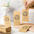 Fumete 100 Pcs Baby Shower Seed Packet Self Adhesive Envelopes for Mini Kraft Seed Packets, No Seeds