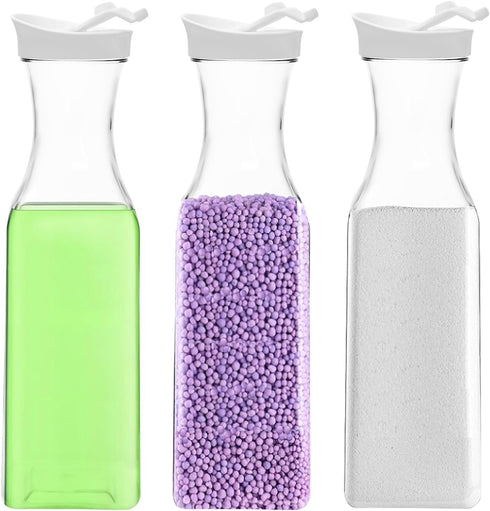 Laundry Detergent Dispenser,50oz Powder Laundry Detergent Container,Fabric Softener Dispenser Laundry Soap Dispenser