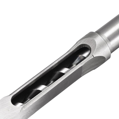 uxcell 5/8" x 213mm Square Hole Drill Bits for Wood, Mortising Chisel Bit Auger Spur Cutter Tool