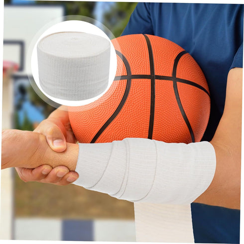 1roll minkissy High Elastic Tubular Cotton Compression Sleeve for Athletes Breathable Comfortable Moisture-Wicking