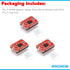 A4988 Stepper Motor Drive with Heat Sink for Arduino, 3D Printer, CNC Machine or Robotics (3Pcs A4988)