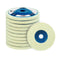 SALI 10 Pcs 4-1/2 Inch Wool Felt Polishing Wheel Disc for 4.5" Angle Grinder, Metal, Marble Stone, Furniture