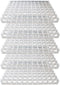 SHATUOA 5Pcs 88 Eggs Incubator Tray, Portable Chicken Trays Shipping Carton Poultry Flat