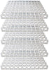SHATUOA 5Pcs 88 Eggs Incubator Tray, Portable Chicken Trays Shipping Carton Poultry Flat