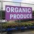 Fastasticdeals 4 Grommets 24x48Inches Vinyl Banner Multiple Sizes Organic Produce Advertising Printing A Business