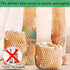Honeycomb Packing Paper Wrap 15"x131' Sustainable Alternative to Bubble Wrap for Moving/shipping/packing Roll with 20 Fragile Sticker Biodegradable & Fully Recylable…