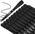 Scribbledo 36 Pack Dry Erase Markers - Black Fine Tip Whiteboard Markers with Eraser Cap for Home & School
