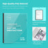Binditek 40 Pack Clear Report Covers with Sliding Bars, Black, 9mm Sliding Bar File Folder Binder, 50 Sheet Capacity,