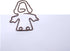Jesus Christ Shaped Paper Clips, 100 Count Brown, Great for Collectors or Religious Gift, Comes in Round Tin