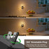 2 Pack 3000K 0-100LM L LOHAS LED Night Lights Plug into Wall, Plug in Night Lights with Light Sensor, Soft White