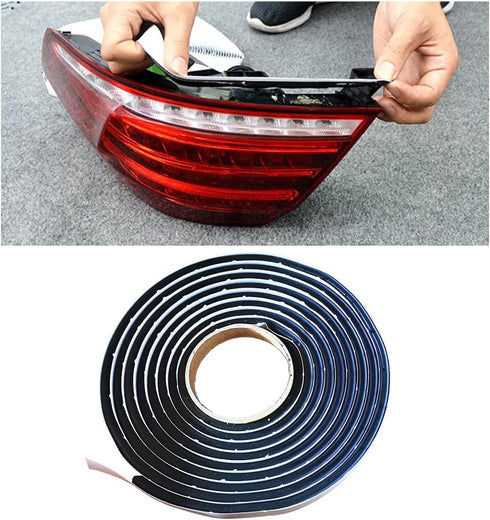 8MM×13Ft Butyl Rubber Sealant Tape - Waterproof Putty Tape for Headlight RV Repair, Sound Deadening Caulk for Sealing