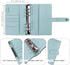 Money Saving Binder, Savings Challenges Book with 12pcs Zipper Envelopes A6 Budget Planner for Managing Budgets