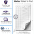 (12 Pack) 50 (4 7.25) Waiter Wallet Pads | Guest Check Pads | Perforated, Stapled Restaurant Server Notepads | Formated