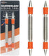 2-Piece Dual Head Nail Setter Kit, Nail Setter Features 1/32-in, 1/16-in, 3/32-in,