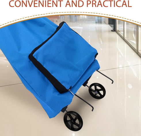 2pcs Holibanna Laundry Cart Wheels Replacement Rolling Cart Wheel Easy to Install Wear-resistant Design