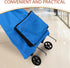 2pcs Holibanna Laundry Cart Wheels Replacement Rolling Cart Wheel Easy to Install Wear-resistant Design