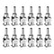 12pcs 13Gauge Stainless Steel Dispensing Needles, 1/4" Blunt Tips for Thick Liquids, Ink, Glue