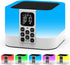AUYLE Night Light Bluetooth Speaker, Baby Nursery Night Lamp for Breastfeeding, Alarm Clocks