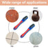 Malijnxin Cleaning,2 Wire Brushes for PCS Heavy Duty Stainless Steel Wire Scratch Brush Heavy Duty Wire Brushes