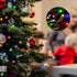 50 16.4Ft String Lights with Timer, Christmas Outdoor String Lights LED Waterproof Lights for Xmas Tree Wreath Garland