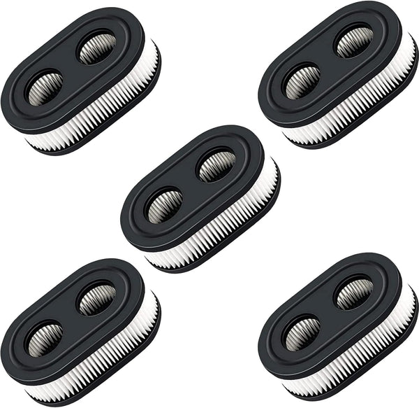 5-pack Air Filter 593260, Replacement for Stratton and Briggs Lawn Mower Air Cleaner Cartridge