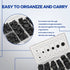 200Pcs Rubber Grommet Assortment Kit, 7 Sizes, Firewall Hole Plug Set for Electrical Wire Gasket