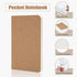 EOOUT 12 Pack Little Notebooks, 3.5" x 5.5" Softcover Mini Notebooks, 30 Sheets, 60 Lined Pages