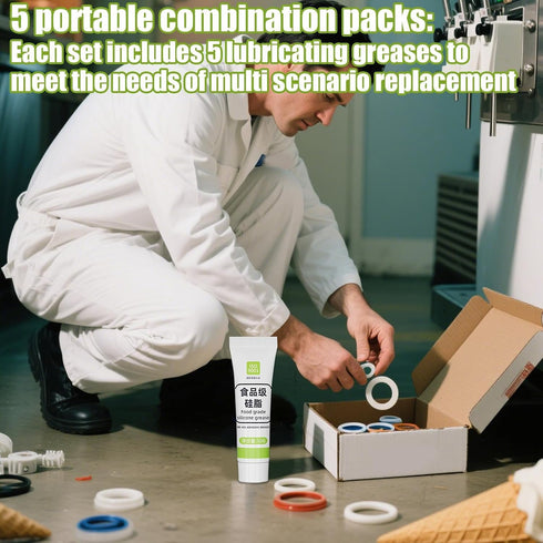 Generic Pool Lube for O Ring - Long Lasting Silicone Grease, Food Grade Lubricant Paste, Multi Purpose Sealant