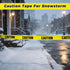 1 3 Inch 1000FT SWRT Roll Premium Yellow Caution Tape, x Bright Hazard Tape with Bold Black Text for Danger