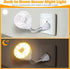 3 Pack Yahenda Motion Activated LED Night Light Plug in Smart Dusk Dawn Sensor Light PIR Infrared Sensor Motion