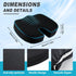 AZY Tailbone Tailbone Memory Foam Seat Cushion for Sciatica & Pain Relief Ergonomic Office Chair Cushion, Coccyx