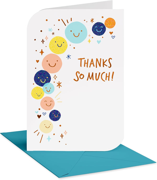 American Greetings Thank You Card, Appreciate Your Kindness Card (Bring the Smiles)