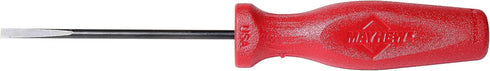 Mayhew Tools 27303 USA Slotted Screwdriver, Red, 1/8-Inch x 3-Inch for Precision Work