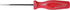 Mayhew Tools 27303 USA Slotted Screwdriver, Red, 1/8-Inch x 3-Inch for Precision Work