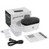LifeBasis Ultrasonic Jewelry Cleaner, 500ML Portable 42kHz Cleaner with 5 Digital Timer and Watch Holder - White
