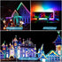 WS2811 12V Programmable 16.4ft 300 IP65 3M ALITOVE Addressable RGB LED Strip LED Pixel Strip Lights LEDs Dream Color