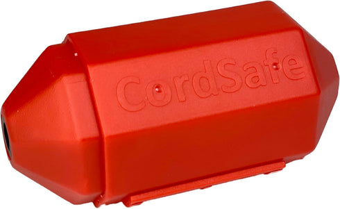 Extension Cord Plug Protector Safety Cover, Water-Resistant, Keep Cords Connected, 3pk Red