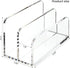 Clear Acrylic File Holder, 2 Sections Mail Organizer for Desk, Document, Notebook, Electronics Storage