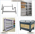4 1.57" 1.57" Pcs L Shaped Black PVC Angle Iron Caps Furniture Angle Bed Pads Steel Frame Racks Shelves Feet Covers