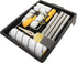 10505 10 Set Set Coral Easy Coater Paint Roller Brush Kit with Extension Pole - Piece for House & Wall Painting - Ideal